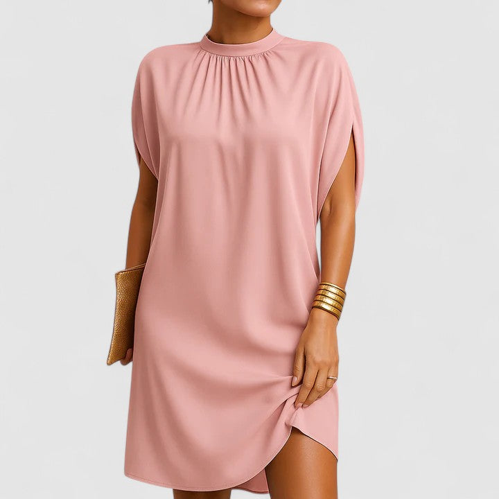 Women's Loose Fit Shift Midi Dress