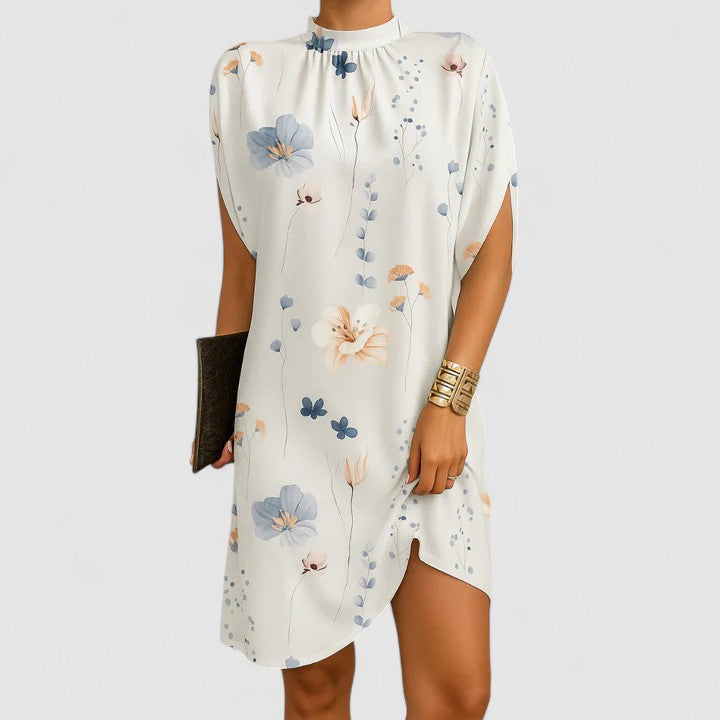 Women's Loose Fit Shift Midi Dress