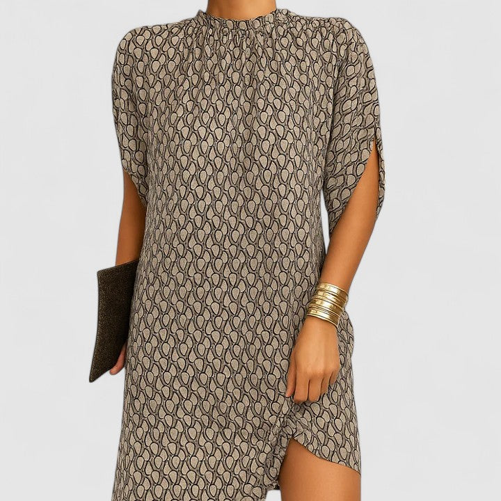 Women's Loose Fit Shift Midi Dress