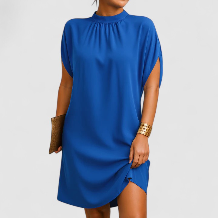 Women's Loose Fit Shift Midi Dress