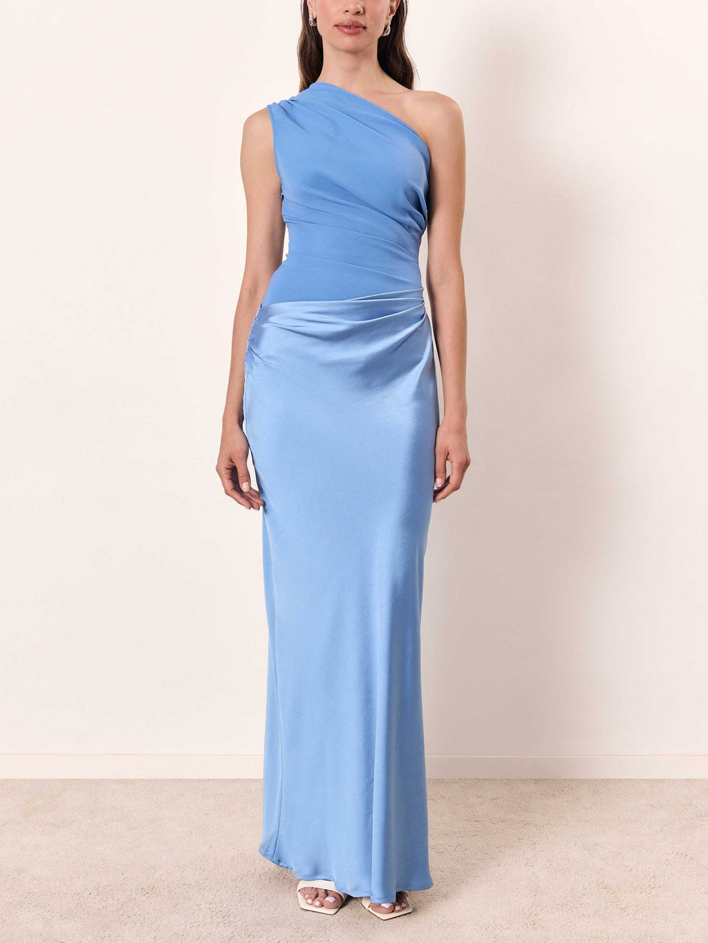 Women's One-Shoulder Cocktail Maxi Dress
