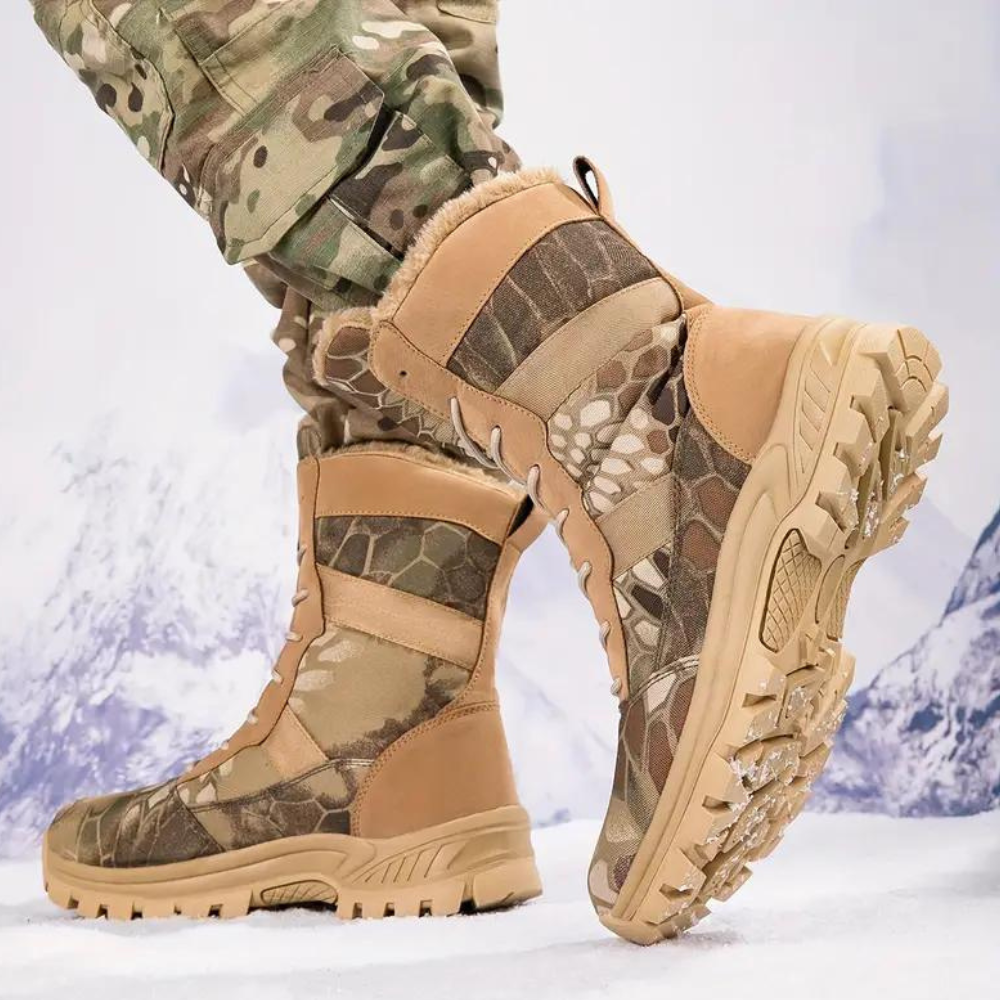Men's Tactical High-Ankle Combat Boots