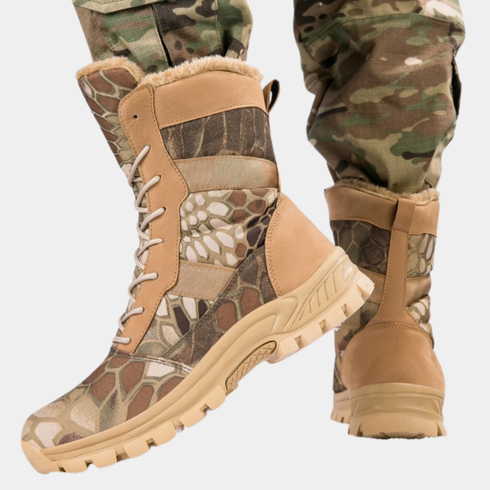 Men's Tactical High-Ankle Combat Boots