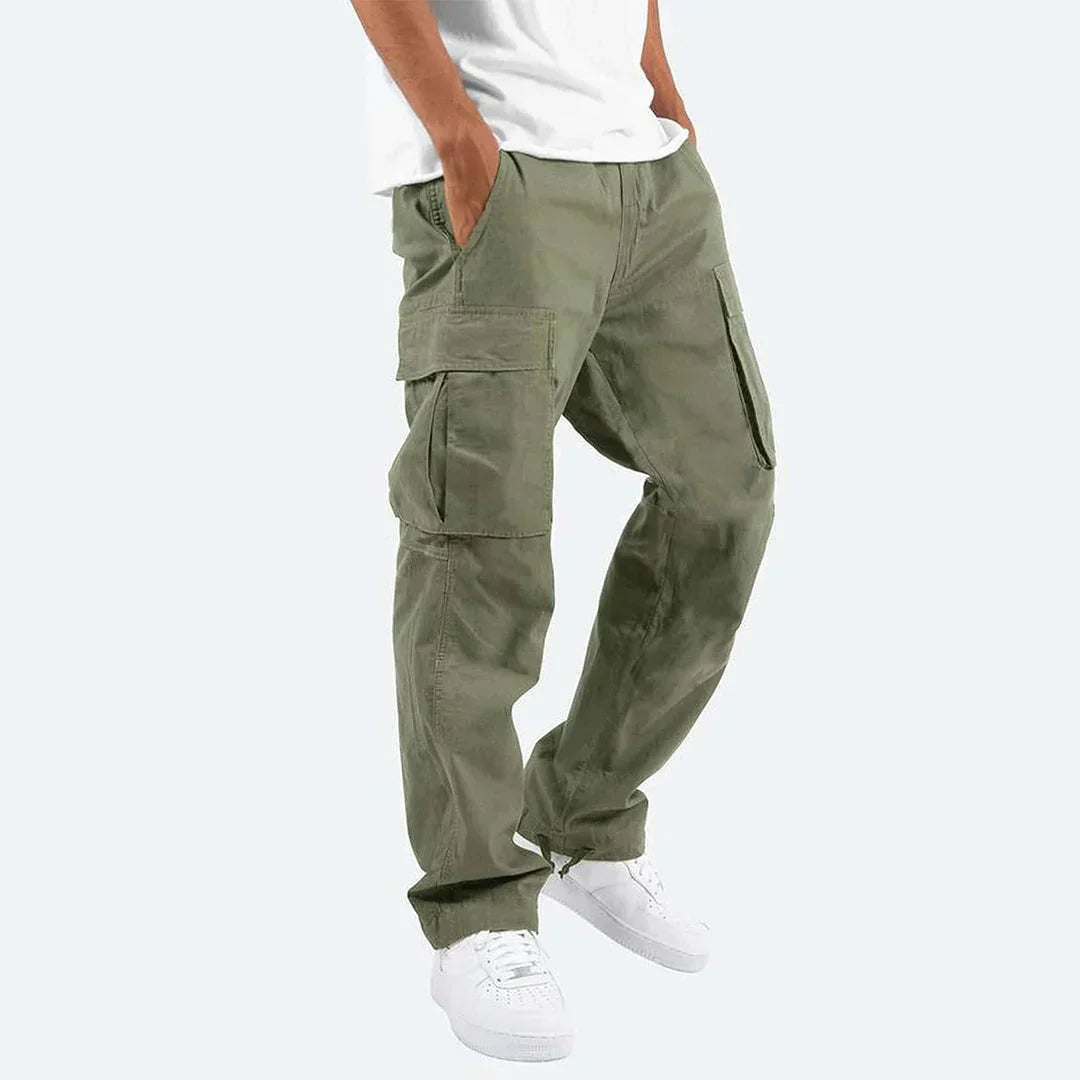 Men's Cargo Trousers - Brown