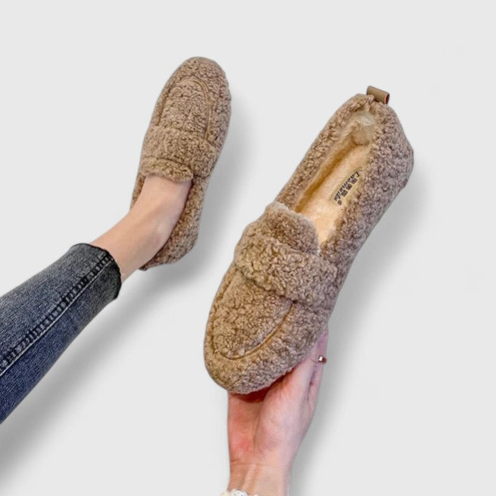 Women's Warm Lined Orthopedic Loafers