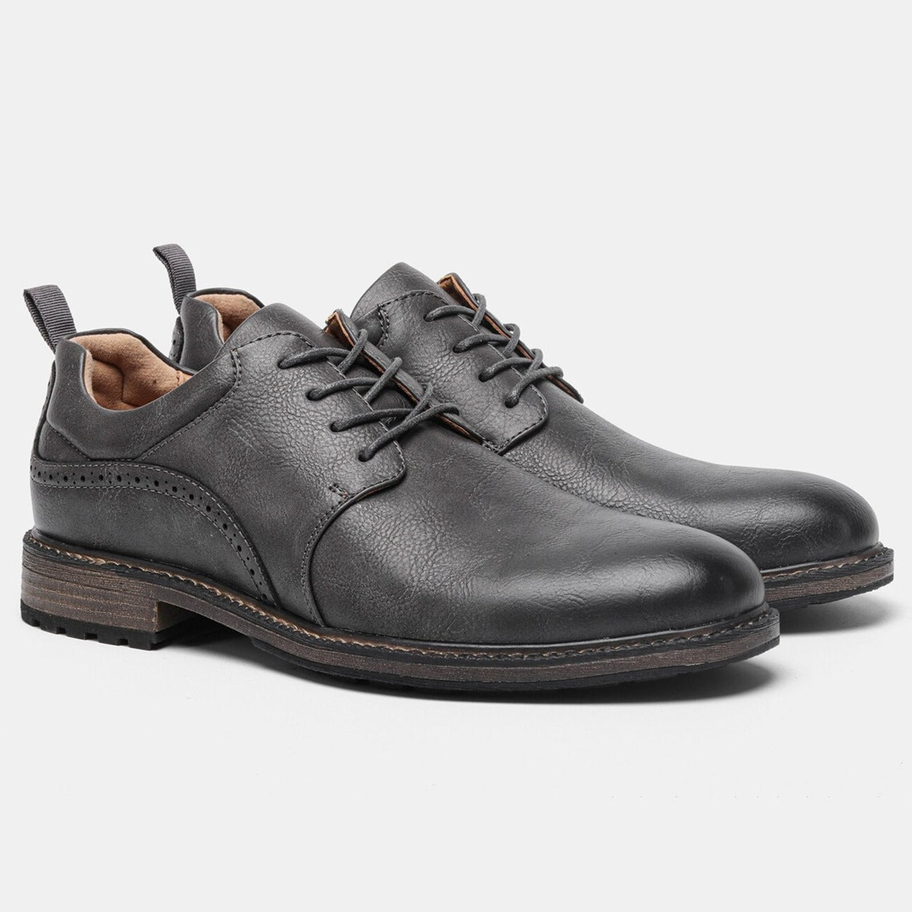Men's Cushioned Ankle Boots with Non-Slip Sole