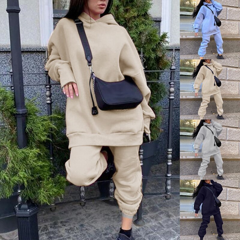 Women's Oversized Hoodie and Joggers Set