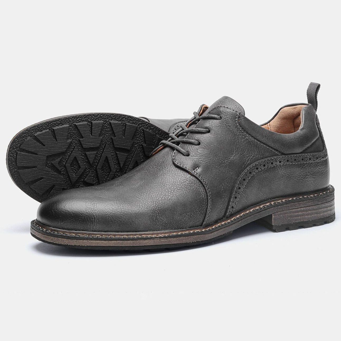 Men's Cushioned Ankle Boots with Non-Slip Sole