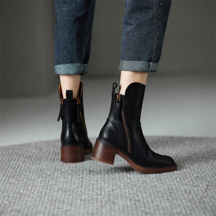 Women's Orthopedic Ankle Boots with Arch Support