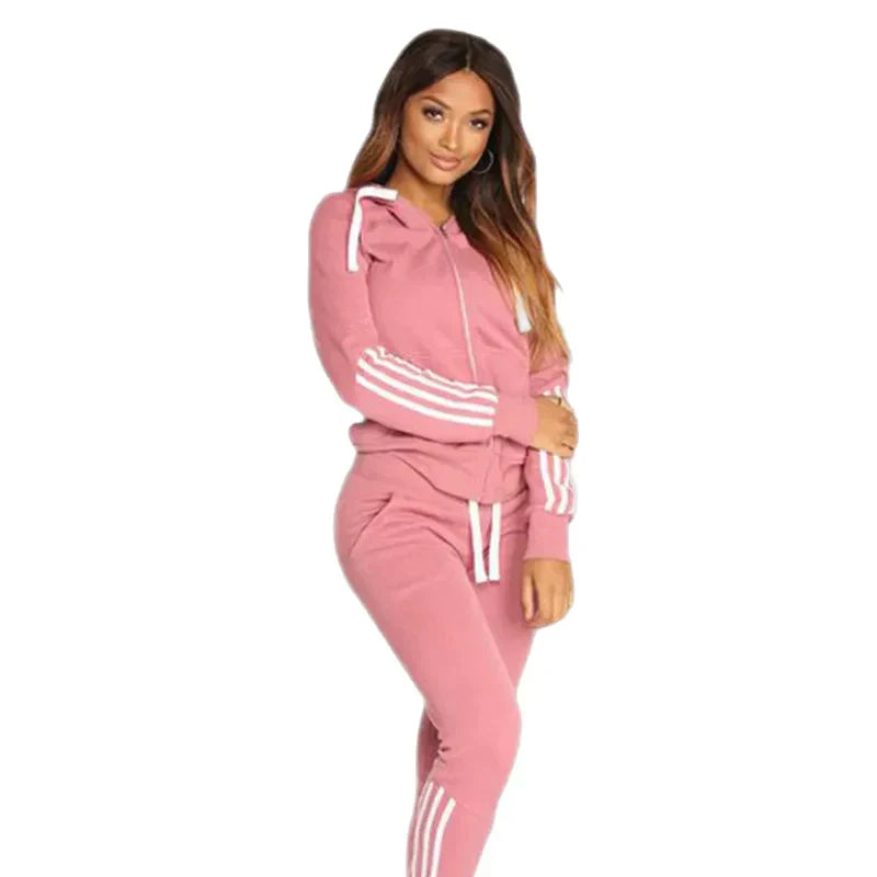 Women's Hooded Tracksuit Set