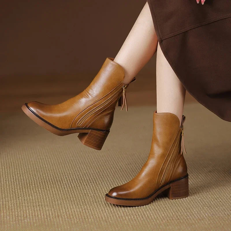 Women's Orthopedic Ankle Boots with Arch Support