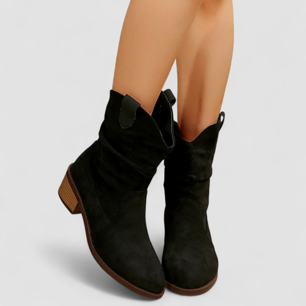 Women's Streamlined Mid-Calf Comfort Boots