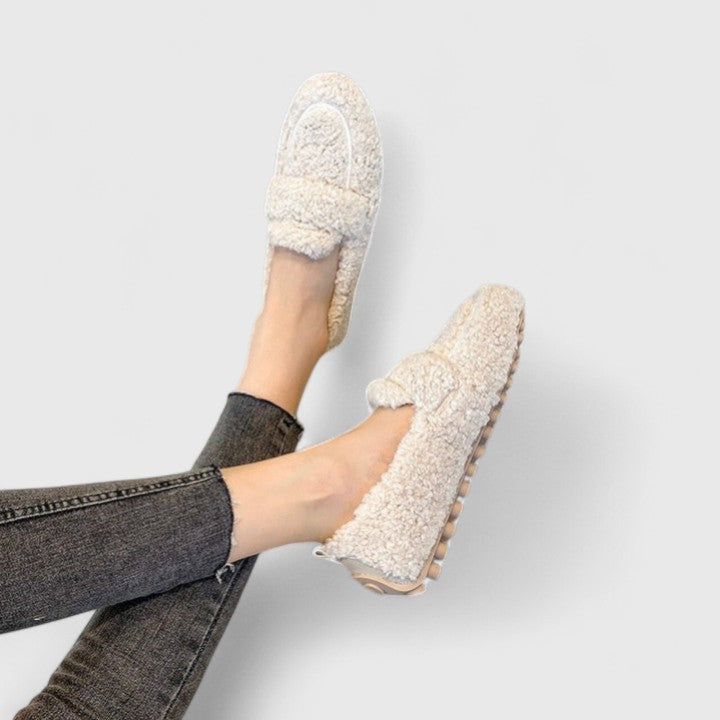 Women's Warm Lined Orthopedic Loafers