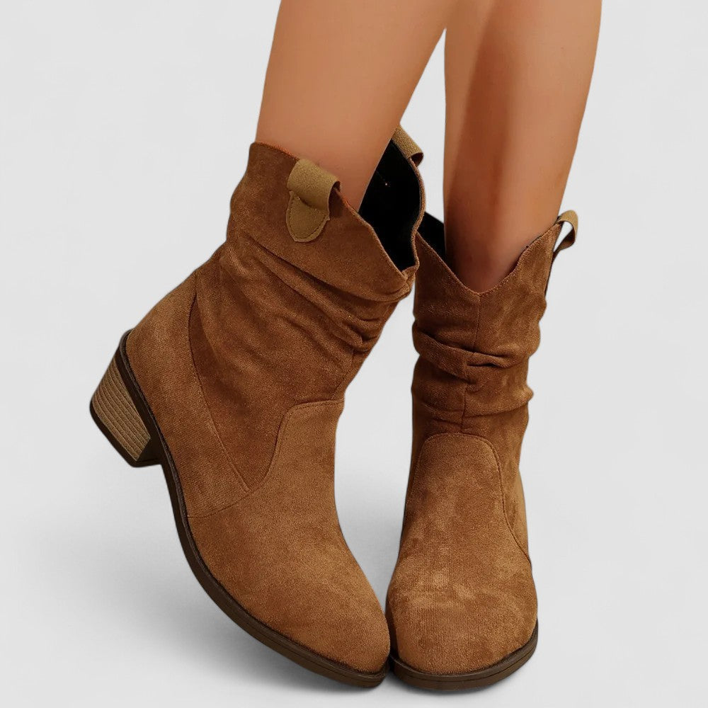Women's Streamlined Mid-Calf Comfort Boots