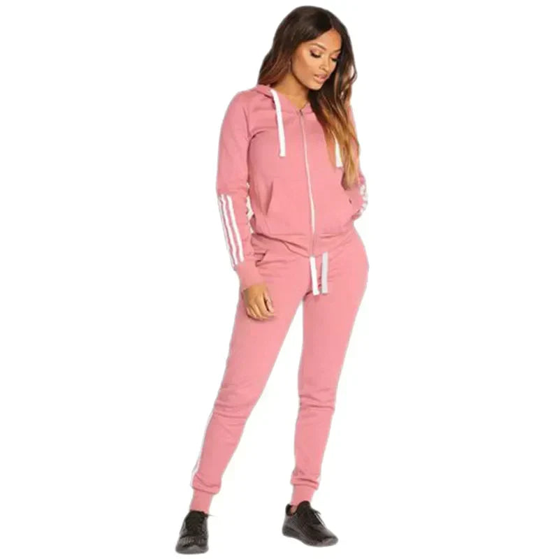 Women's Hooded Tracksuit Set