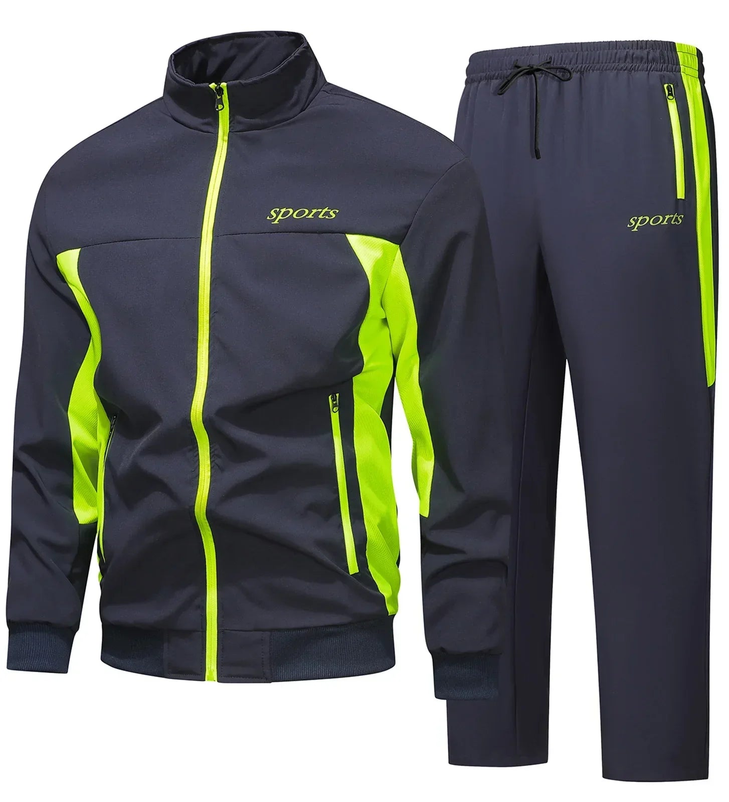 Men's Two-Piece Tracksuit Set
