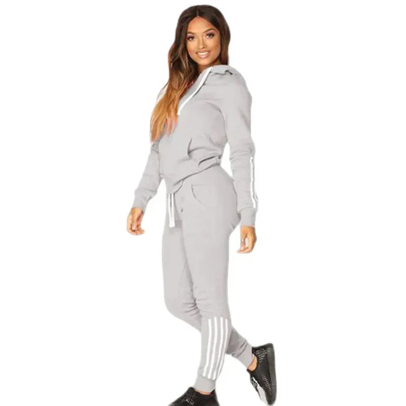 Women's Hooded Tracksuit Set
