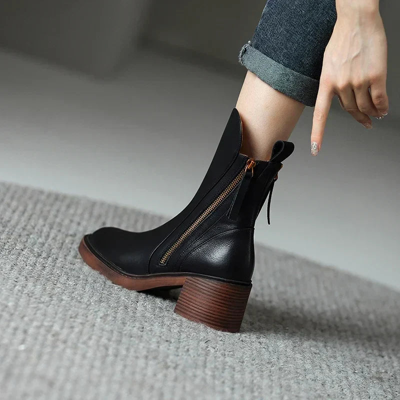 Women's Orthopedic Ankle Boots with Arch Support
