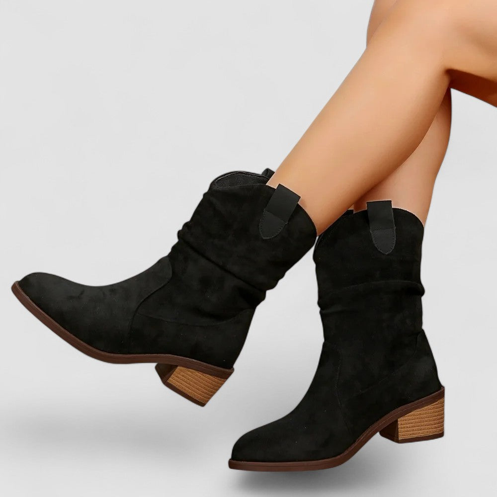 Women's Streamlined Mid-Calf Comfort Boots