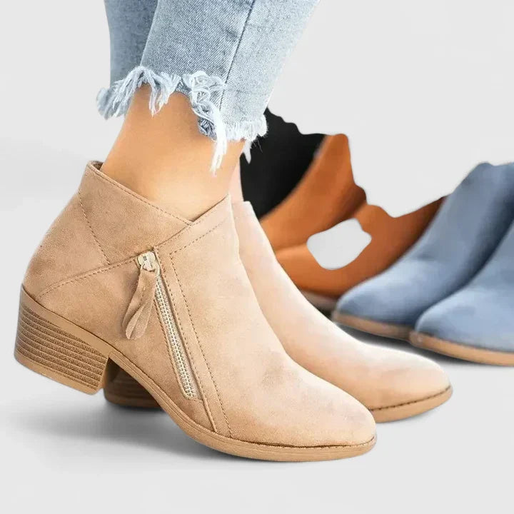 Women's Orthopedic Side-Zip Boots
