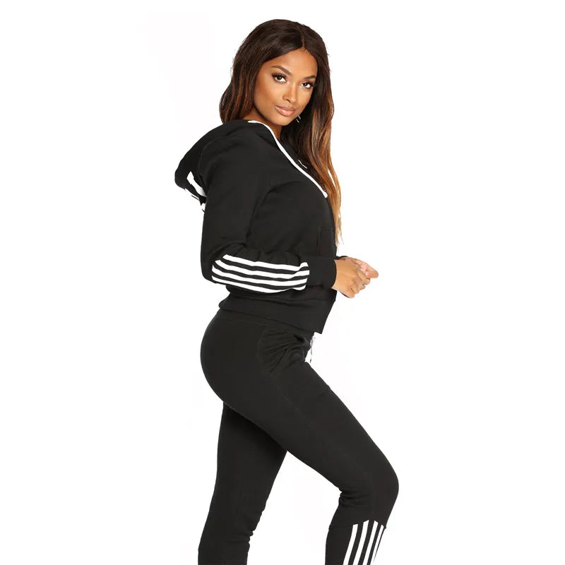 Women's Hooded Tracksuit Set