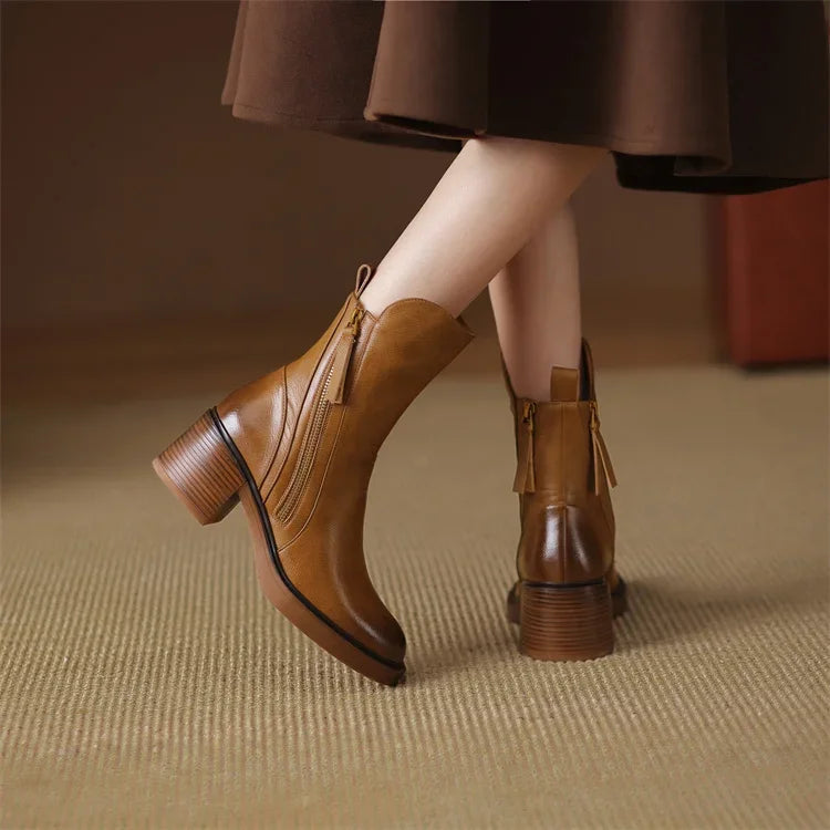 Women's Orthopedic Ankle Boots with Arch Support