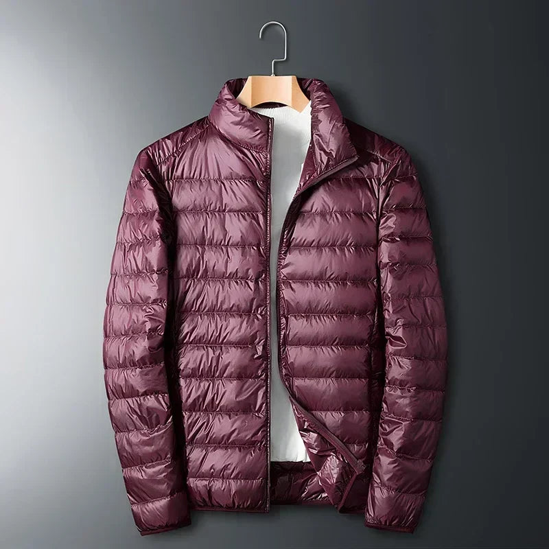 Men's Lightweight Packable Quilted Puffer Jacket