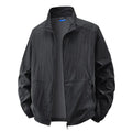 Men's Lightweight Zip-Up Collar Jacket