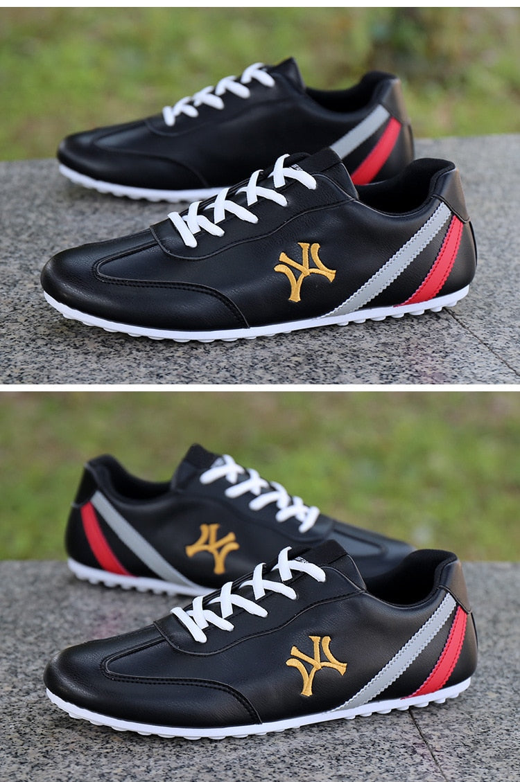 Men's Lightweight Lace-Up Trainers