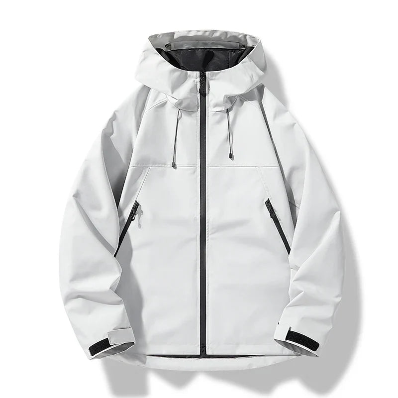 Men's Hooded Waterproof Rain Jacket