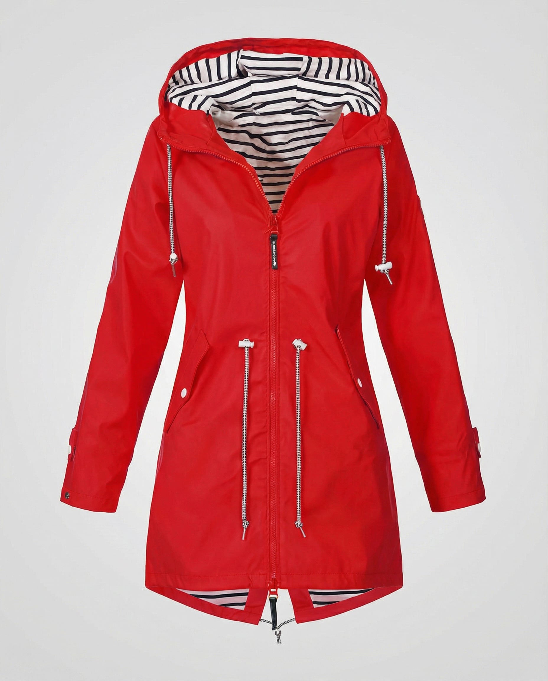 Women's Water-Repellent Hooded Raincoat
