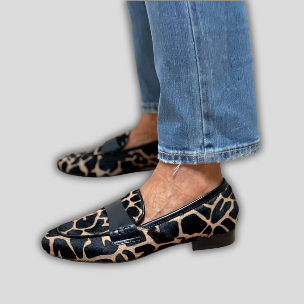 Women's Textured Orthopedic Support Loafers