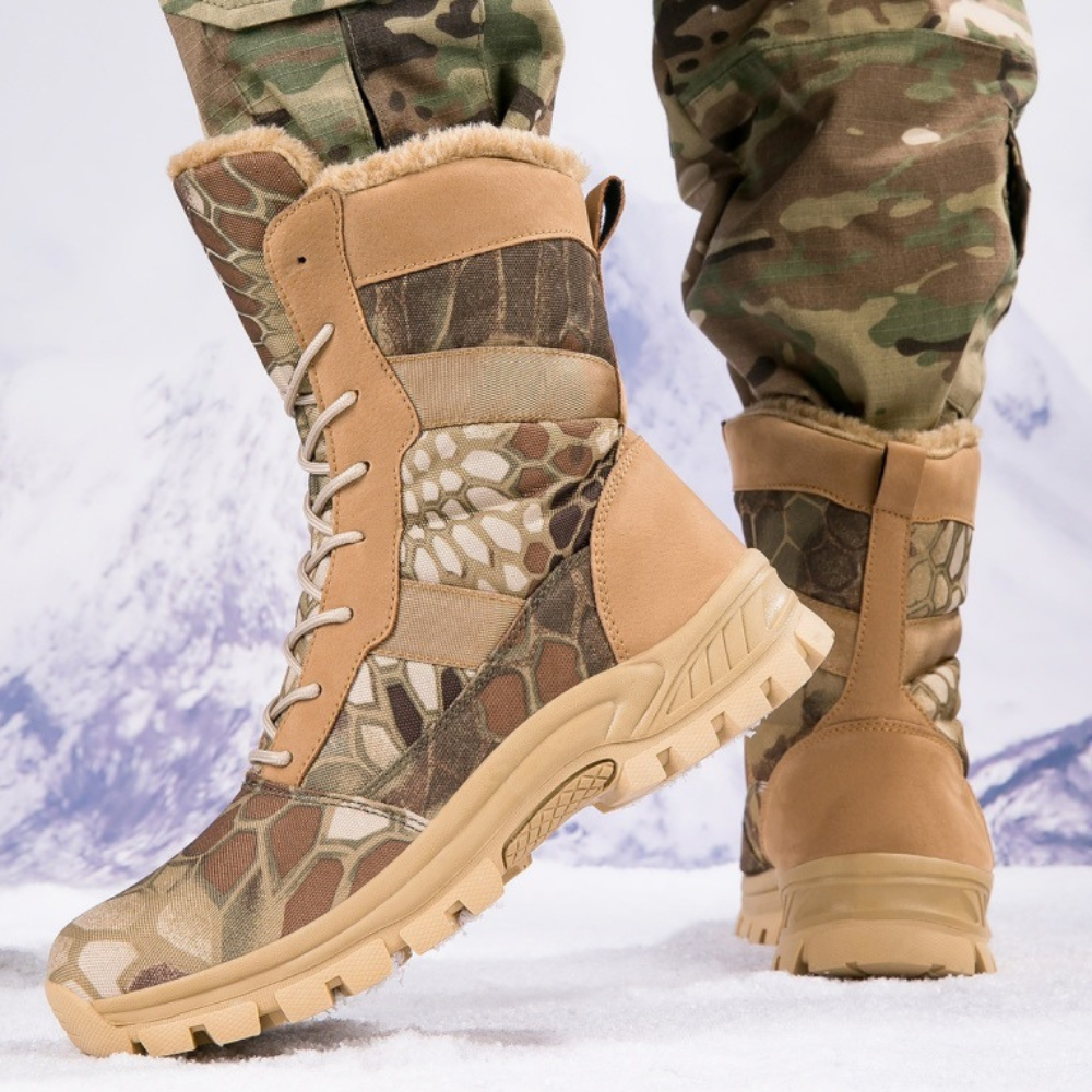Men's Tactical High-Ankle Combat Boots