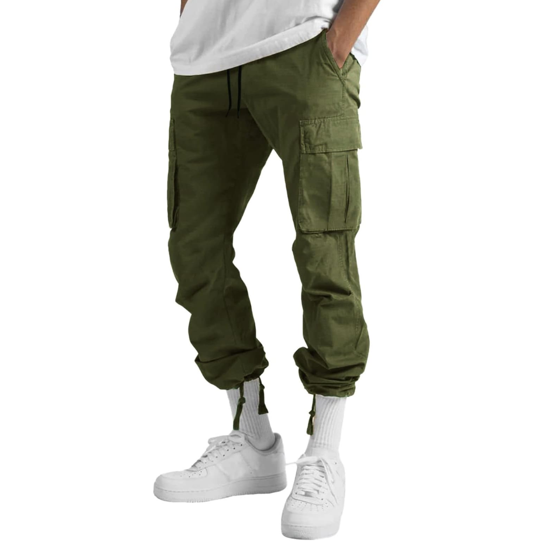 Men's Relaxed-Fit Cargo Trousers