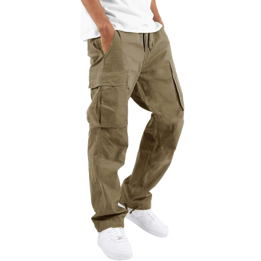 Men's Relaxed-Fit Cargo Trousers