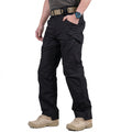 Men's Water-Resistant Tactical Cargo Pants - Black