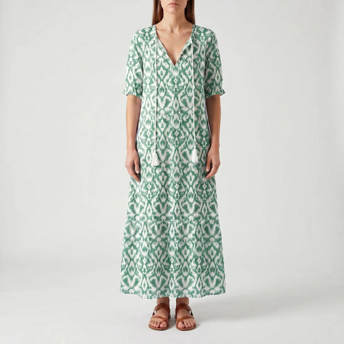 Women’s Boho V-Neck Maxi Dress