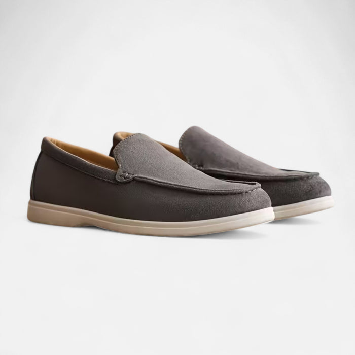 Men's Slip-On Driving Loafers - Gray
