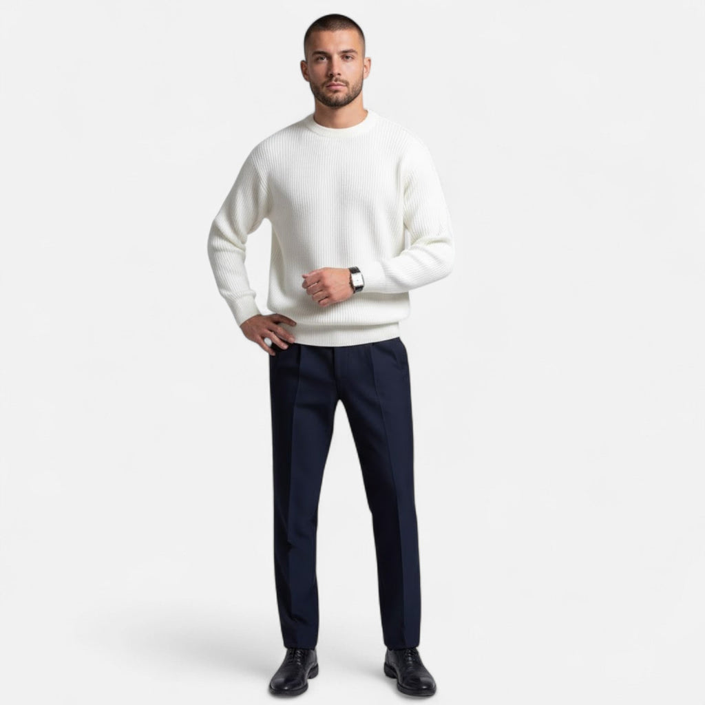 Men's Heavyweight Loose Knit Sweater