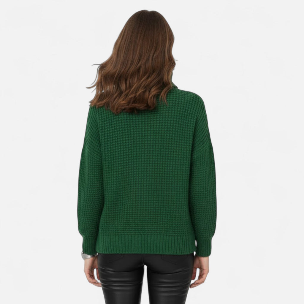 Women's Wool-Blend Turtleneck Sweater