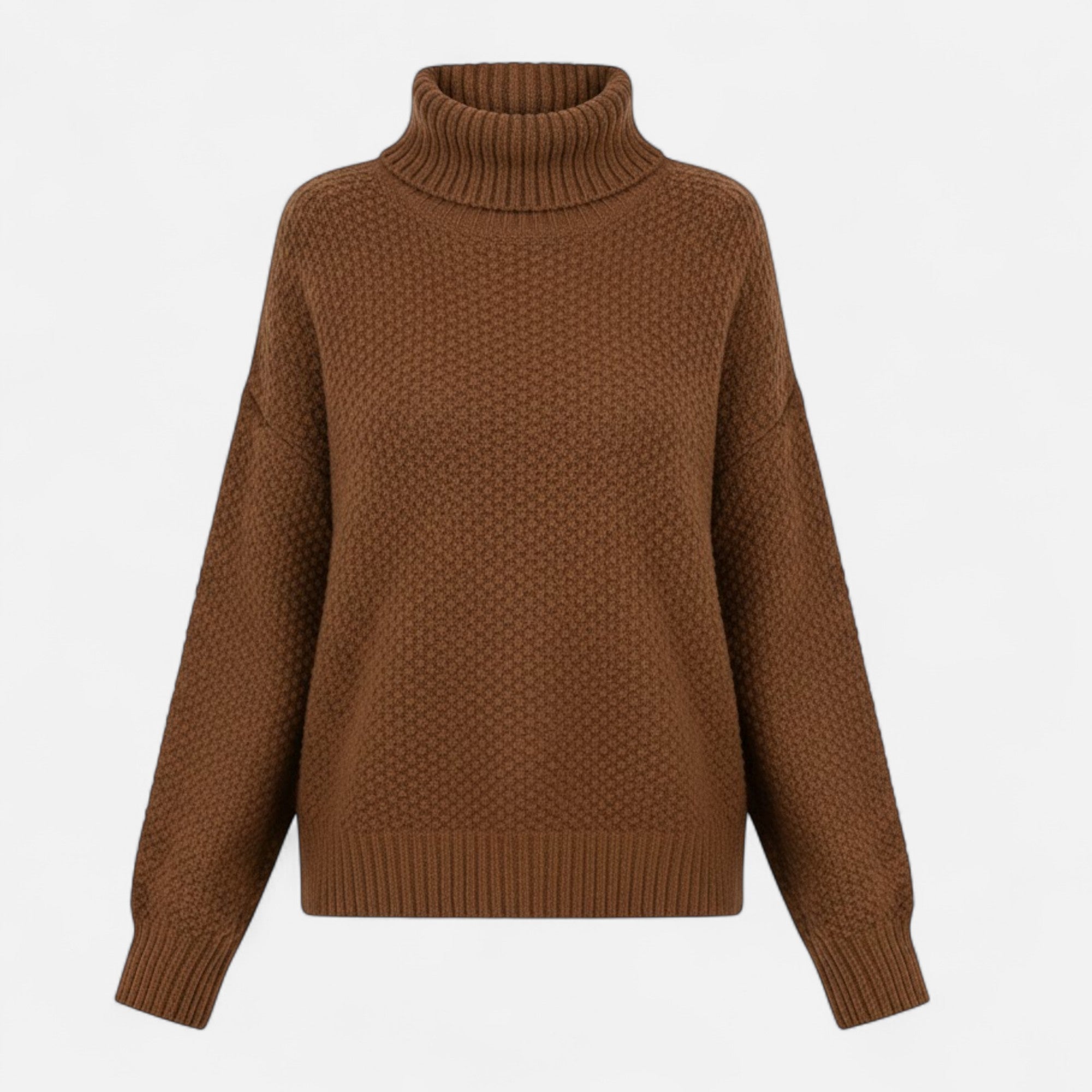 Women's Wool-Blend Turtleneck Sweater