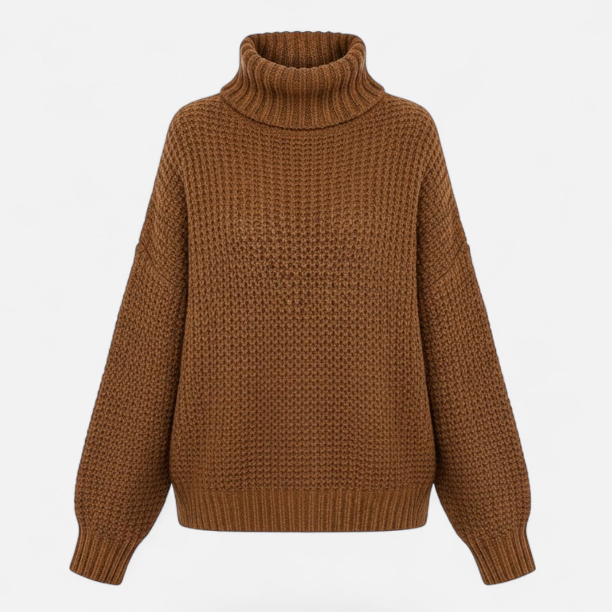 Women's Wool-Blend Turtleneck Sweater