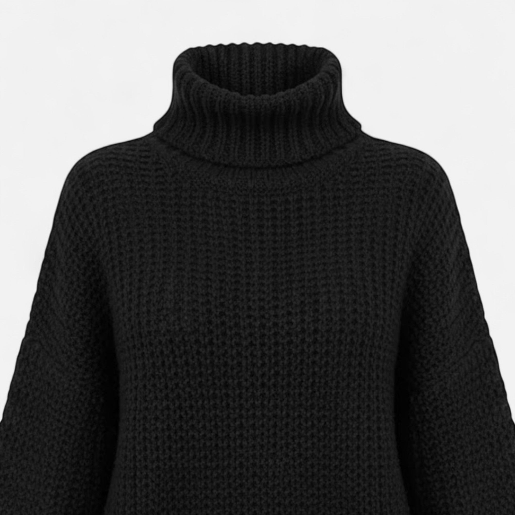Women's Wool-Blend Turtleneck Sweater