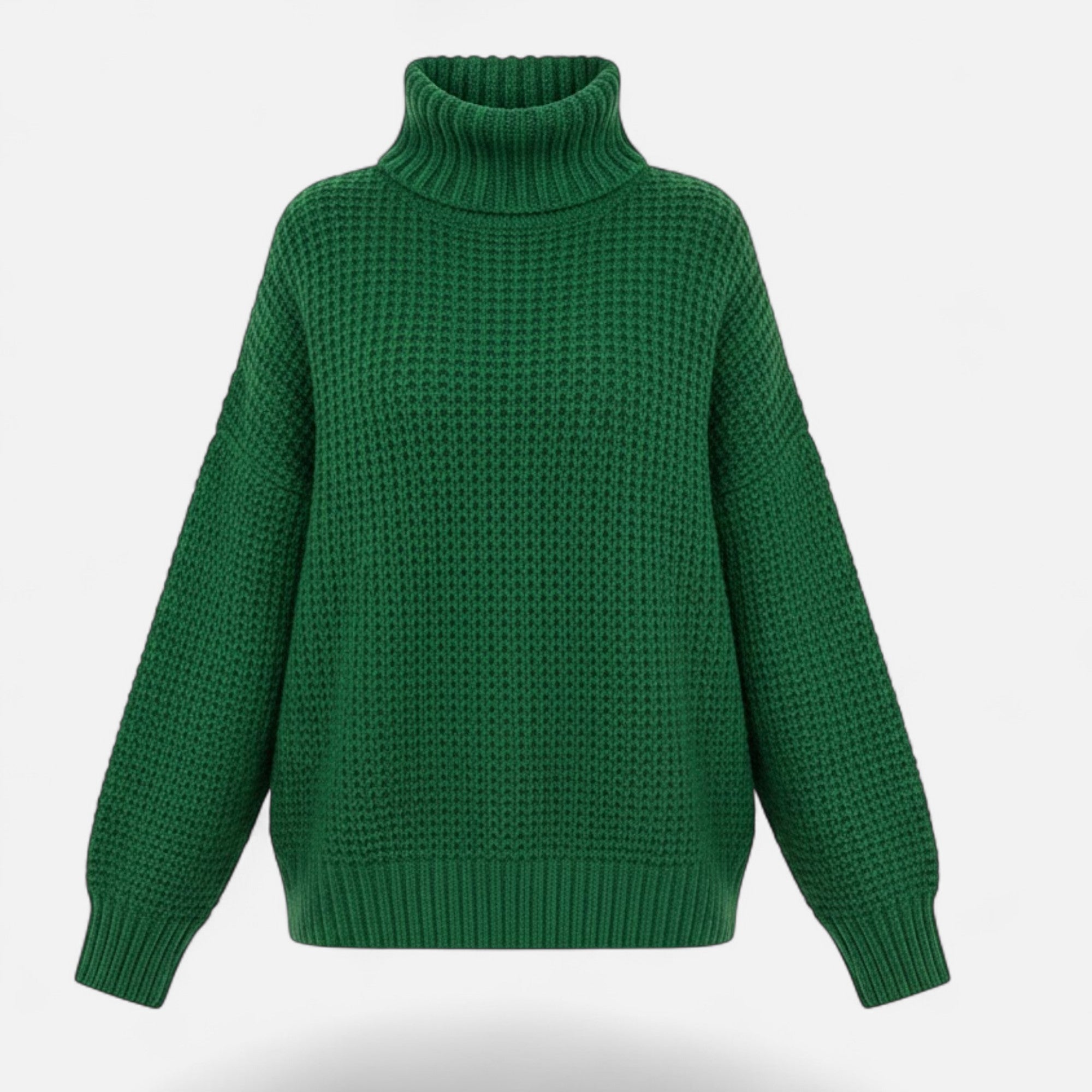 Women's Wool-Blend Turtleneck Sweater