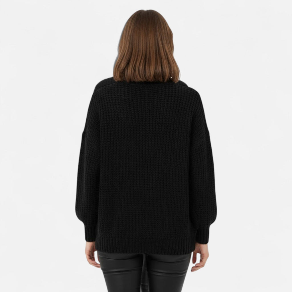 Women's Wool-Blend Turtleneck Sweater