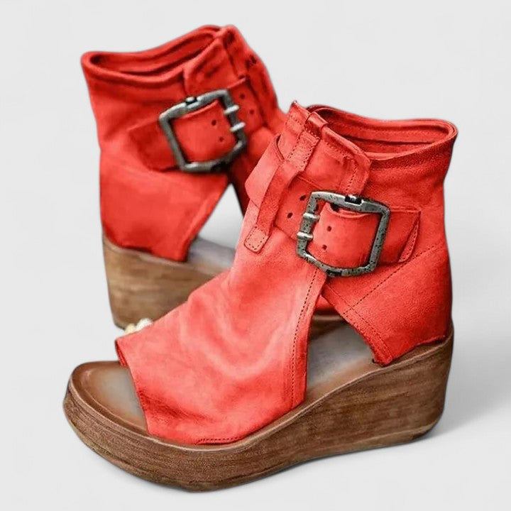 Women's Orthopedic Buckle Wedge Sandals
