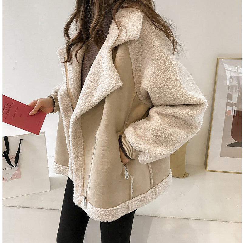 Women's Teddy Aviator Jacket
