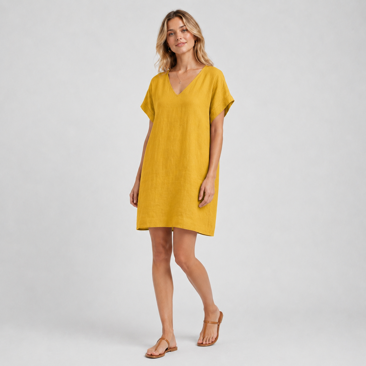 Women’s Wrap Midi Dress