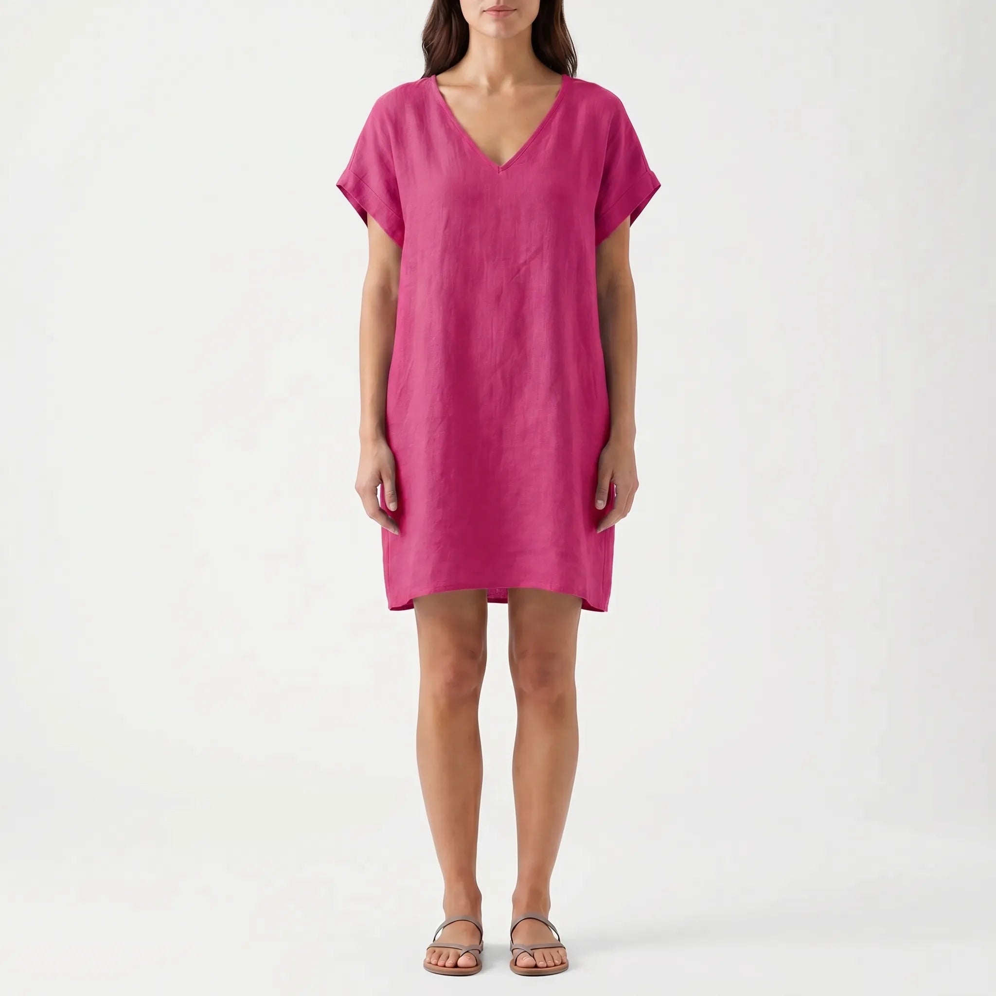 Women’s Wrap Midi Dress