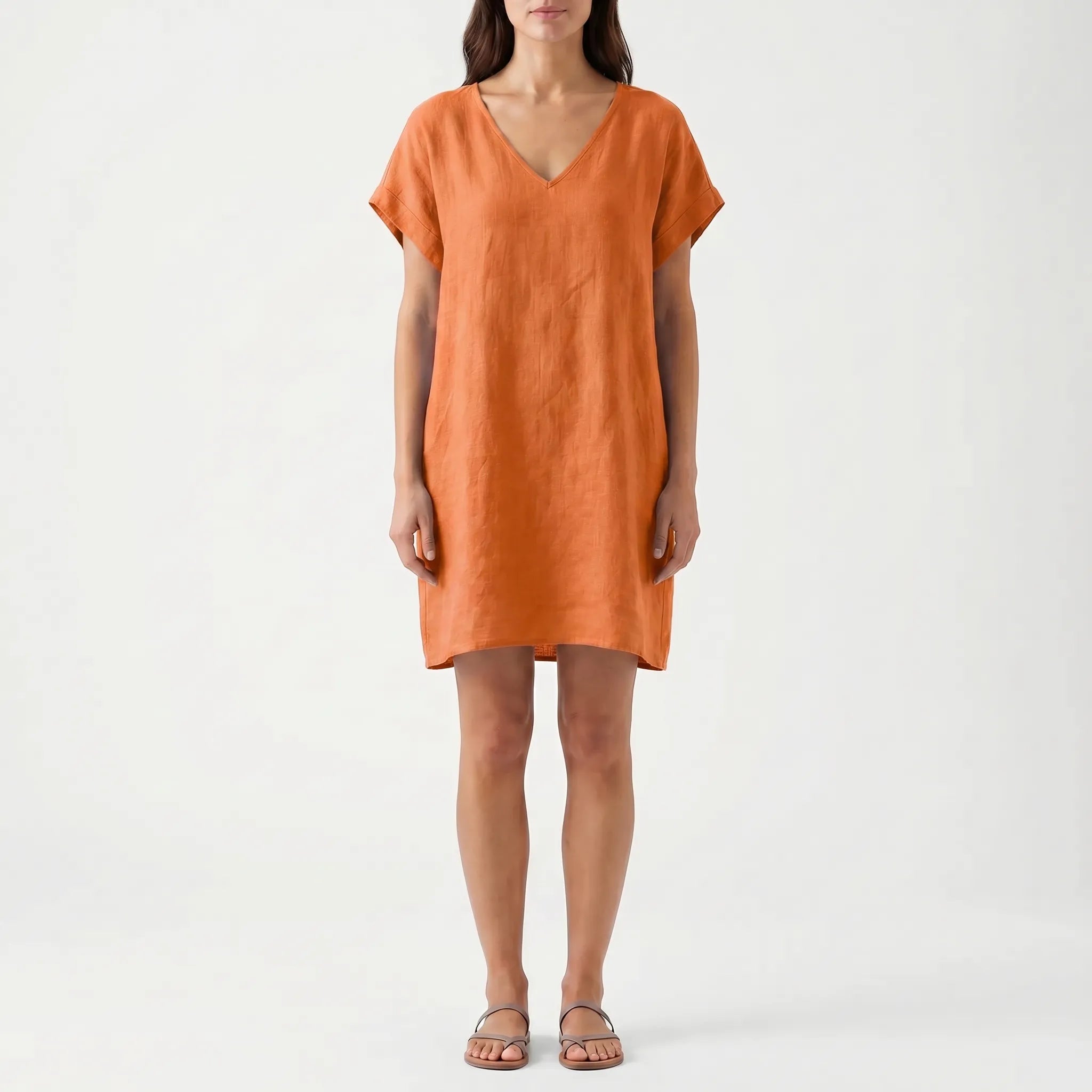 Women’s Wrap Midi Dress